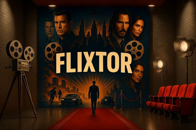Flixtor watch movies and TV shows free HD streaming interface